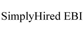 SIMPLYHIRED EBI