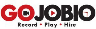 GOJOBIO · RECORD PLAY · HIRE