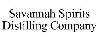 SAVANNAH SPIRITS DISTILLING COMPANY