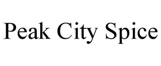 PEAK CITY SPICE