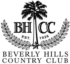 BHCC EST. 1926 BEVERLY HILLS COUNTRY CLUB