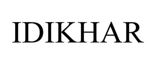 IDIKHAR