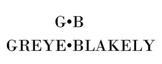 G·B GREYE·BLAKELY