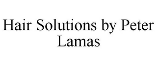 HAIR SOLUTIONS BY PETER LAMAS