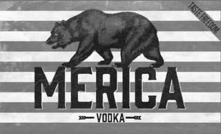 MERICA VODKA TASTE FREEDOM