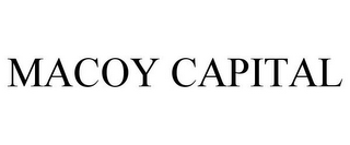 MACOY CAPITAL