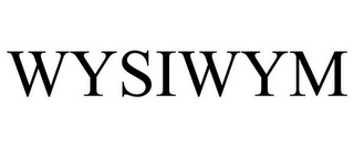 WYSIWYM