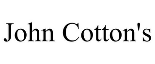 JOHN COTTON'S