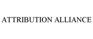 ATTRIBUTION ALLIANCE