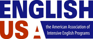 ENGLISH USA THE AMERICAN ASSOCIATION OFINTENSIVE ENGLISH PROGRAMS