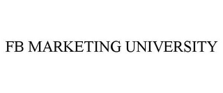 FB MARKETING UNIVERSITY