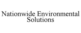 NATIONWIDE ENVIRONMENTAL SOLUTIONS