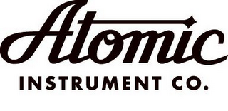 ATOMIC INSTRUMENT CO.