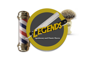 LEGENDS APOTHECARY AND CLASSIC SHAVES