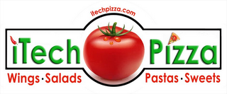 ITECH PIZZA ITECHPIZZA.COM WINGS SALADS PASTAS SWEETS