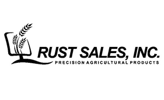 RUST SALES, INC. PRECISION AGRICULTURAL PRODUCTS