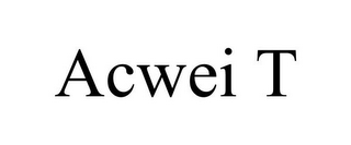 ACWEI T