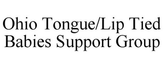 OHIO TONGUE/LIP TIED BABIES SUPPORT GROUP