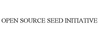 OPEN SOURCE SEED INITIATIVE