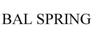 BAL SPRING