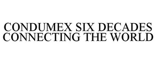 CONDUMEX SIX DECADES CONNECTING THE WORLD