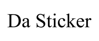 DA STICKER