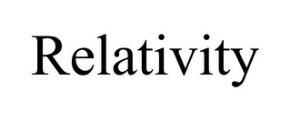 RELATIVITY