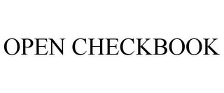 OPEN CHECKBOOK