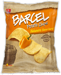 B BARCEL BARCEL POTATO CHIPS HABANERO FLAVOR BURST HOMESTYLE CRUNCH