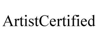 ARTISTCERTIFIED