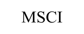 MSCI