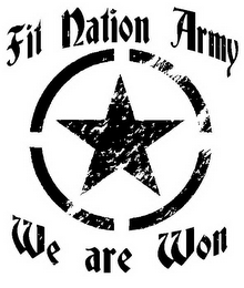 FIT NATION ARMY WE ARE WON