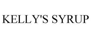 KELLY'S SYRUP