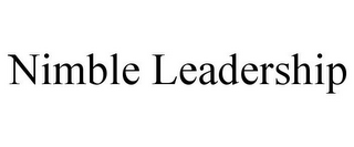 NIMBLE LEADERSHIP