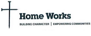 HOME WORKS BUILDING CHARACTER | EMPOWERING COMMUNITIES