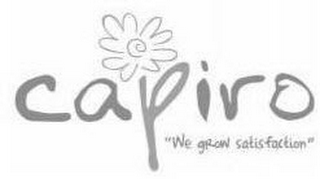 CAPIRO "WE GROW SATISFACTION"