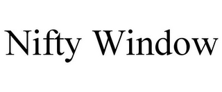 NIFTY WINDOW