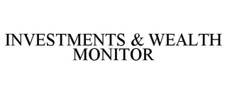 INVESTMENTS & WEALTH MONITOR