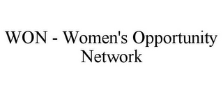 WON - WOMEN'S OPPORTUNITY NETWORK