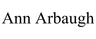 ANN ARBAUGH
