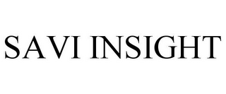 SAVI INSIGHT