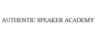 AUTHENTIC SPEAKER ACADEMY