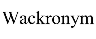 WACKRONYM