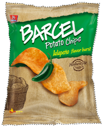 B BARCEL BARCEL POTATO CHIPS JALAPEÑO FLAVOR BURST HOMESTYLE CRUNCH