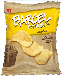 B BARCEL POTATO CHIPS SEA SALT HOMESTYLE CRUNCH