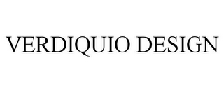 VERDIQUIO DESIGN