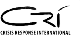 CRI CRISIS RESPONSE INTERNATIONAL