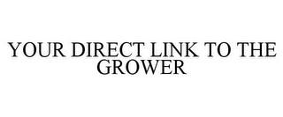 YOUR DIRECT LINK TO THE GROWER