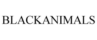 BLACKANIMALS