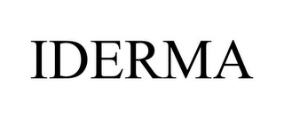 IDERMA